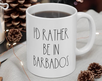 Barbados Gift Ideas, Gift For Barbadian, Barbados Mug, Barbados Cup, Barbados Coffee Mug, Funny Barbados Tea Mug, Barbadian Gift