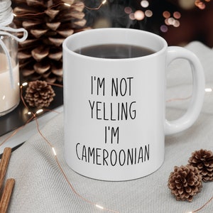 Cameroon Gift Ideas, Gift For Cameroonian, Cameroon Mug, Cameroon Cup, Cameroon Coffee Mug, Funny Cameroon Tea Mug, Cameroonian Gift