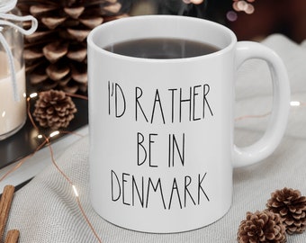 Denmark Gift Ideas, Gift For Danish, Denmark Mug, Denmark Cup, Denmark Coffee Mug, Funny Denmark Tea Mug, Danish Gift, Danish Mug Danish Cup