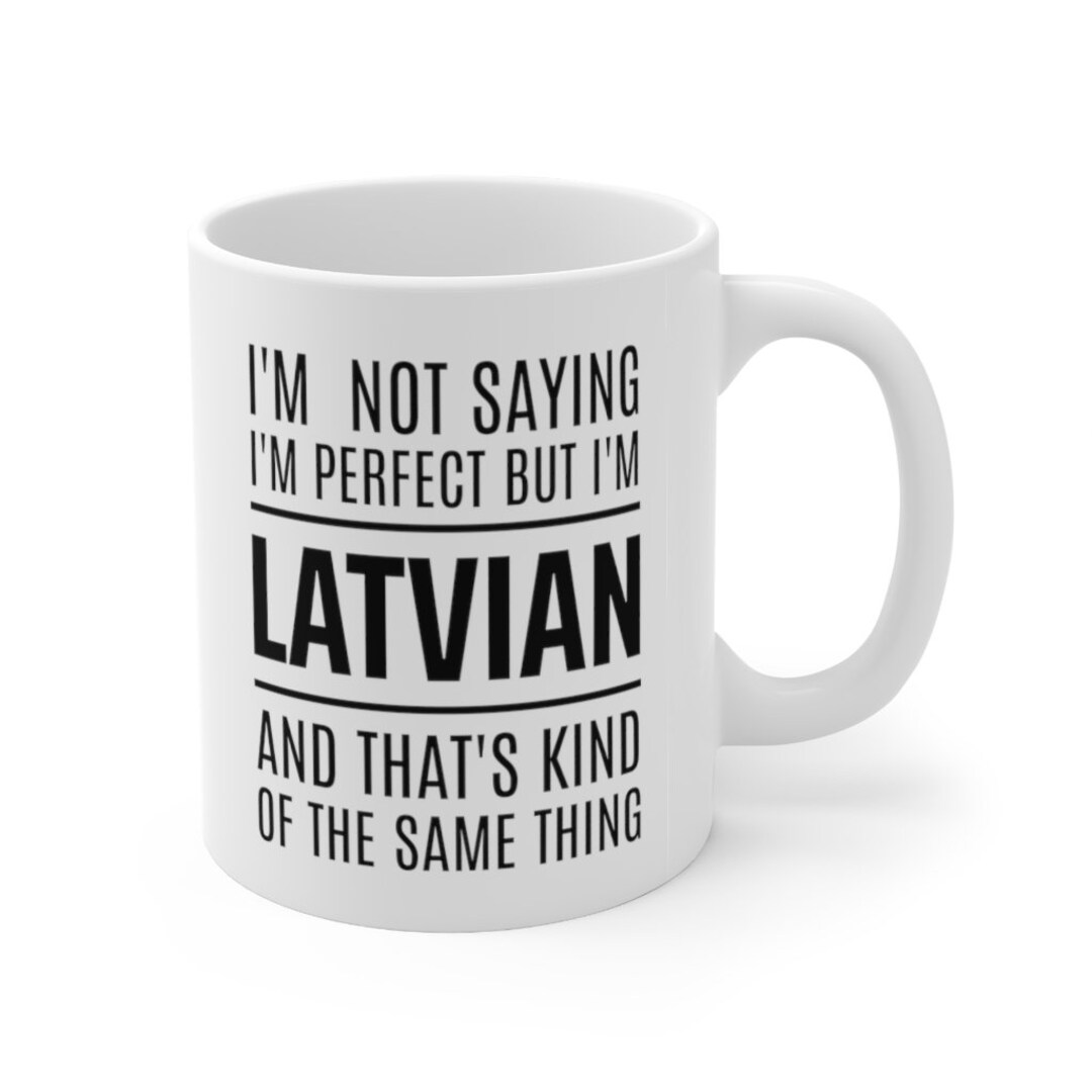 Latvia Gift Ideas Gift for Latvian Latvia Mug Latvian Gift Etsy UK