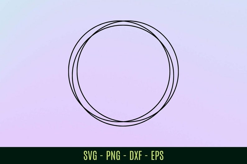 Download Silhouette Scribble Circle Frame Svg Overlapping Border Monogram Frame Doodle Circle Svg Cricut Clipart Sketch Circle Svg Cut Files Clip Art Art Collectibles Kpsdvc Com