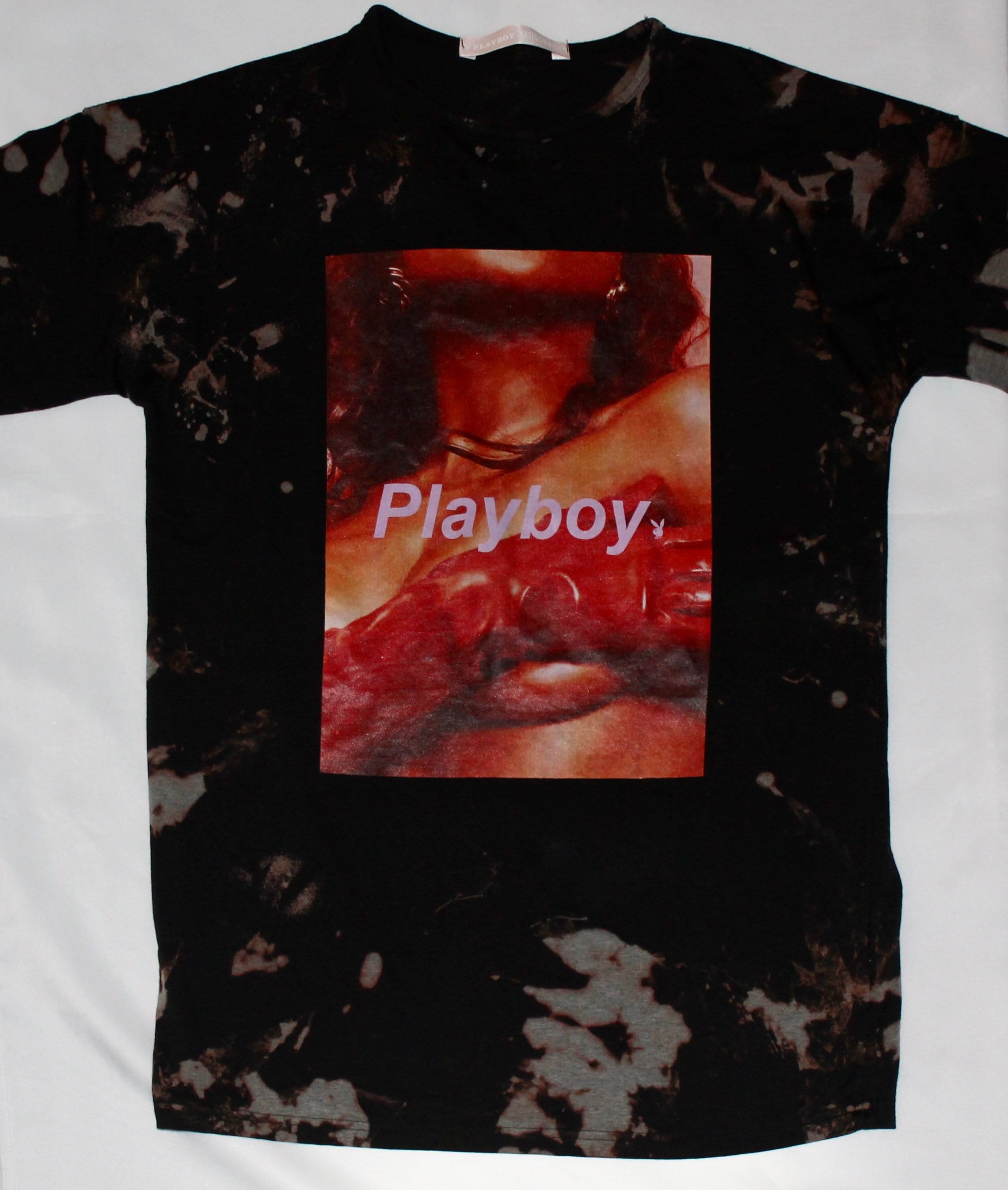 Playboy Tie Dye Long Sleeve T-Shirt | Etsy