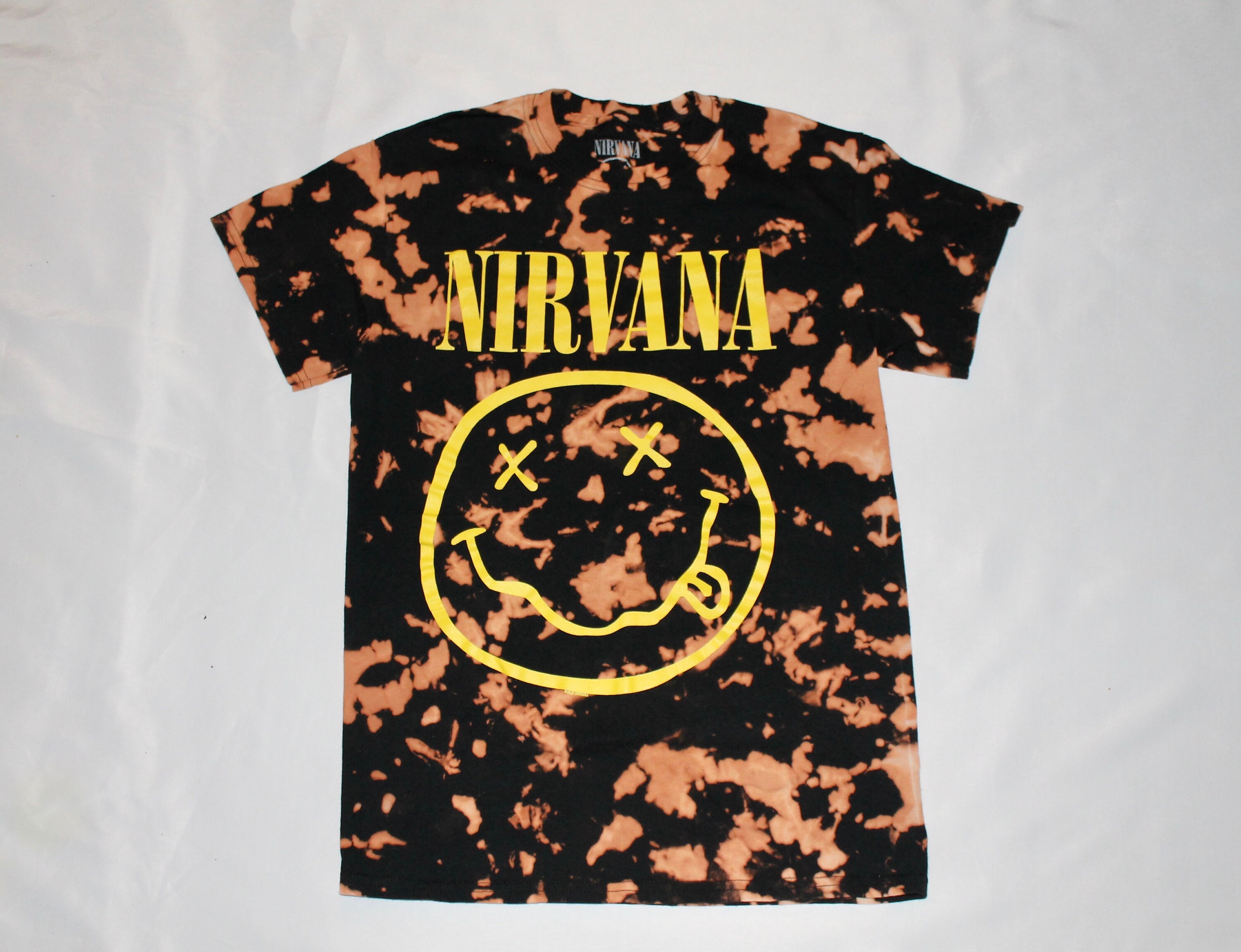 tie dye nirvana shirt