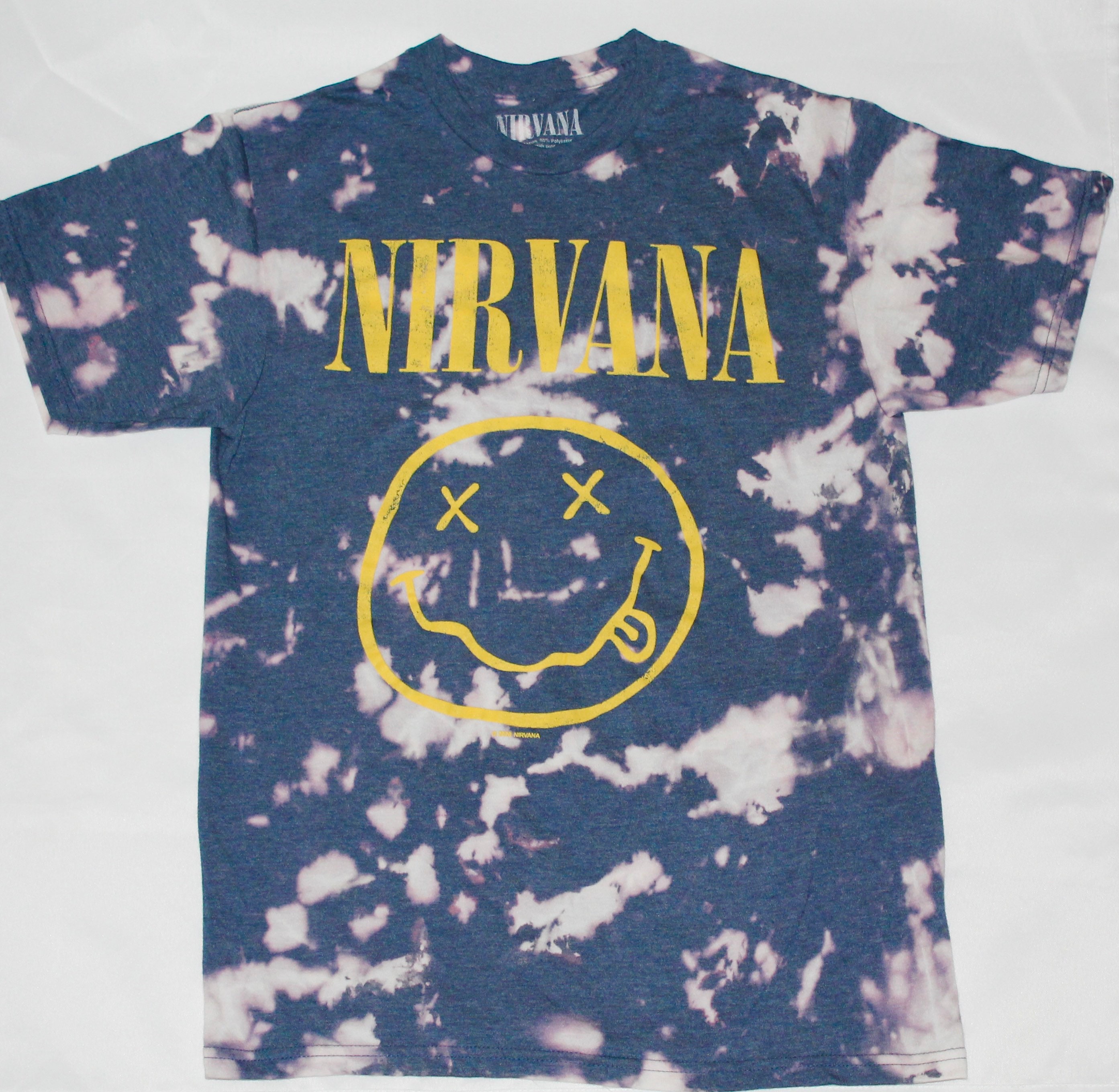 nirvana shirt tie dye