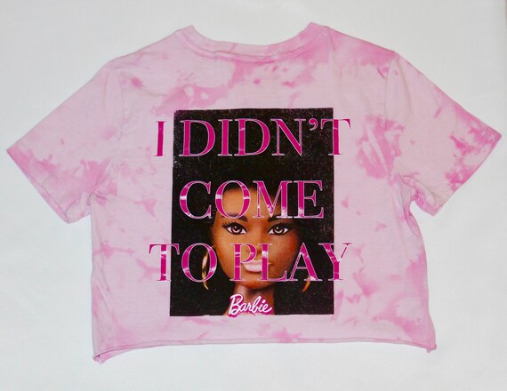 tie dye barbie shirt