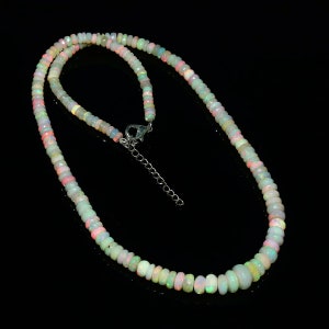Opal Beads | Precious Opal | Raibow Opal | Faceted Opal Beads | Natural Opal Beads | Real Opal Necklace | Gemstone Jewelry | Fire Opal Beads