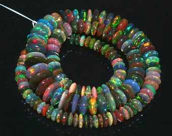 Multicolor Beaded Necklace, Colorful Statement Necklace, Handmade Boho Jewelry, Artisan Bead Necklace, Bohemian Jewelry Gift for Her