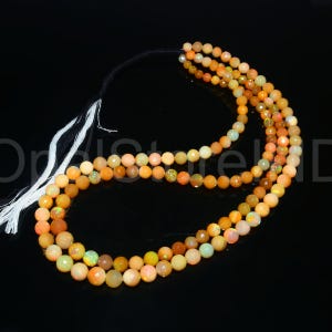 Ethiopian Opal Beads Opal Jewelry Opal Stone Rainbow Opal Galaxy Opal Gemstone Opal Beads Beaded Necklace