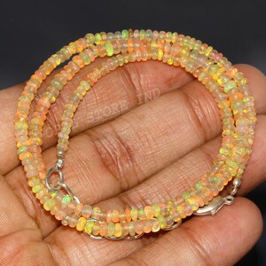 AAA++ Best Gift 100% Natural Ethiopian Opal Beads, Smooth Opal Beads, Welo Fire Opal Beads, Wholesale Opal Beads, Opal Smooth Gemstone Beads