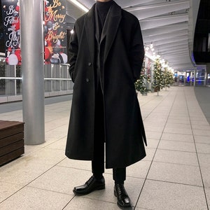 Mens full shop length winter coats