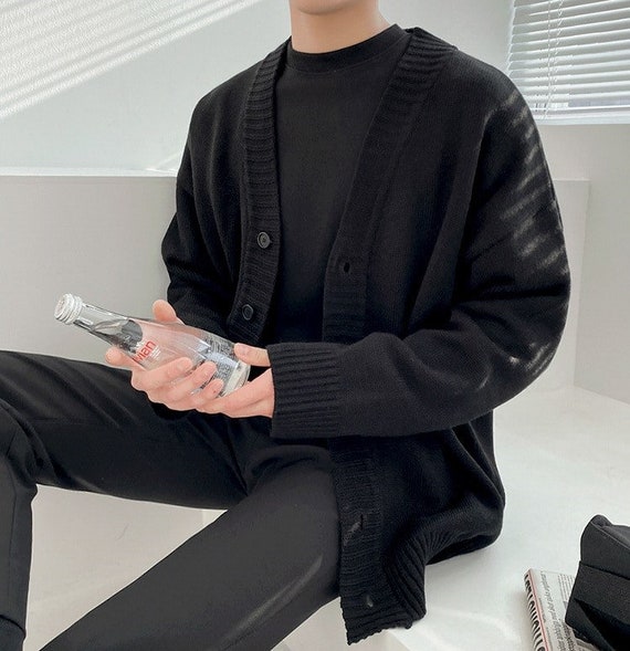 Korean cardigan shop male