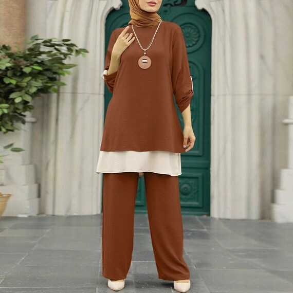 Vintage style clothing for muslimah top