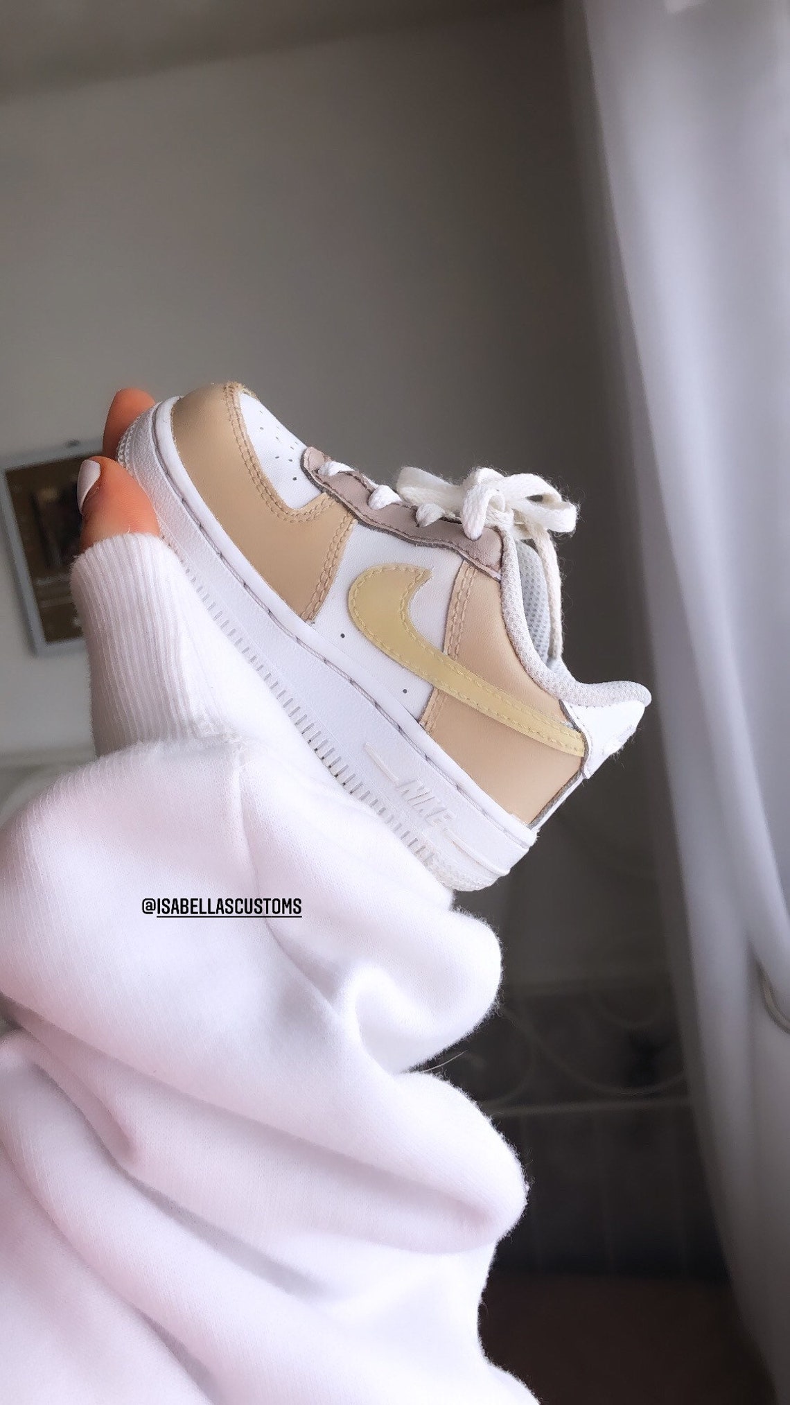 custom air force 1 nude