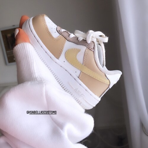 Infant/toddler Custom Air Force 1 Nude 