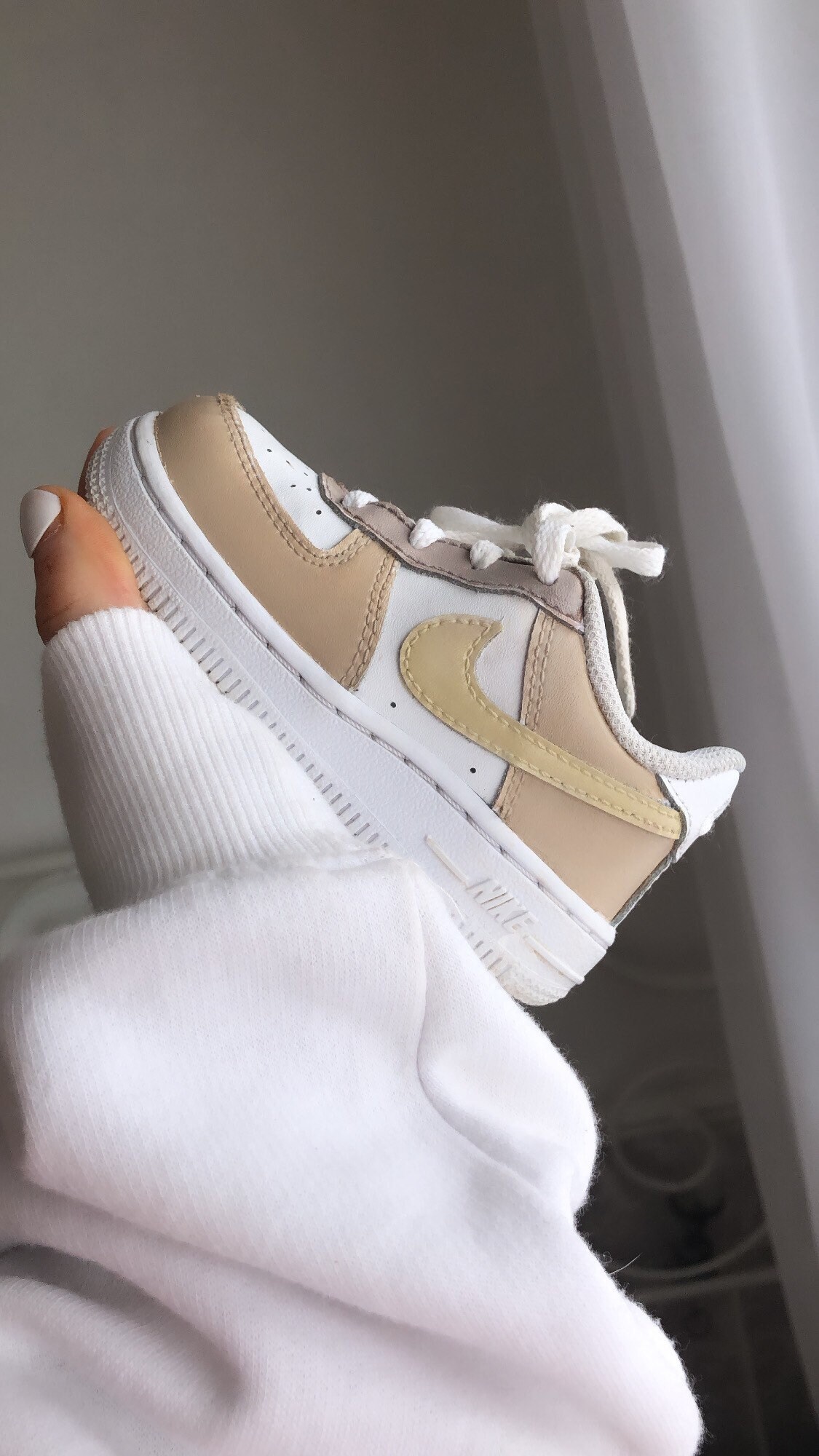 custom air force 1 nude
