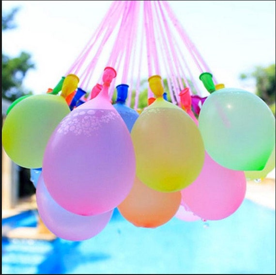 777 Pcs 21 Bunches Water Balloons Self-Sealing Colorful Balloons Water War Toys 