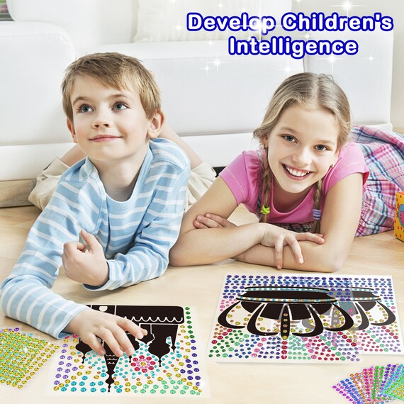 Diamond Painting Suncatchers, 4 pcs Sun Catchers Diamond Painting Kits for  Kids DIY Crafts for Adults 