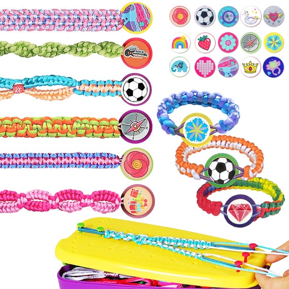 Toys and Crafts For Girls Age Friendship Bracelet Making Kit and Birthday  Gifts