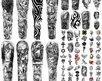 Tattoo Sleeve Etsy Tattoo Sleeve Etsy