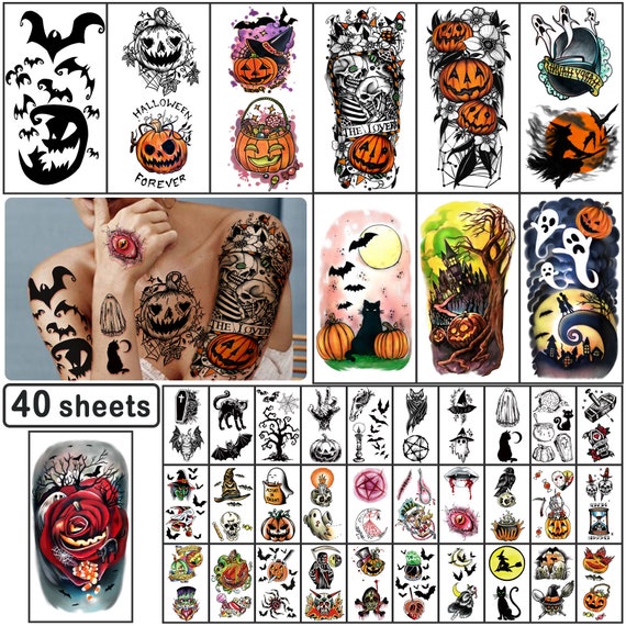 Top more than 181 pumpkin temporary tattoos