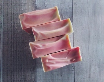 Strawberry Gum, Handmade Body Soap