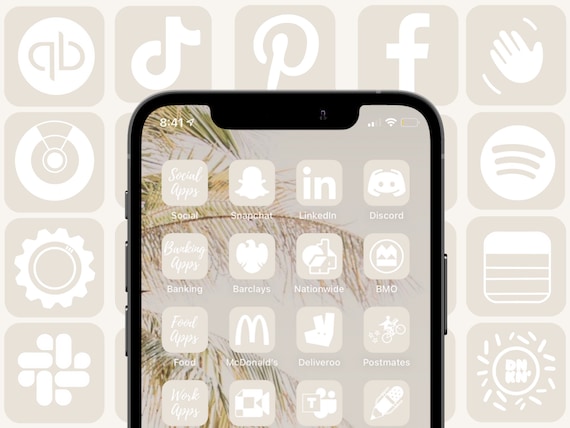 350 Pack Cream Beige App Icons For Customizing Home Screen In Etsy 350 Pack Cream Beige App Icons For Customizing Home Screen In Etsy