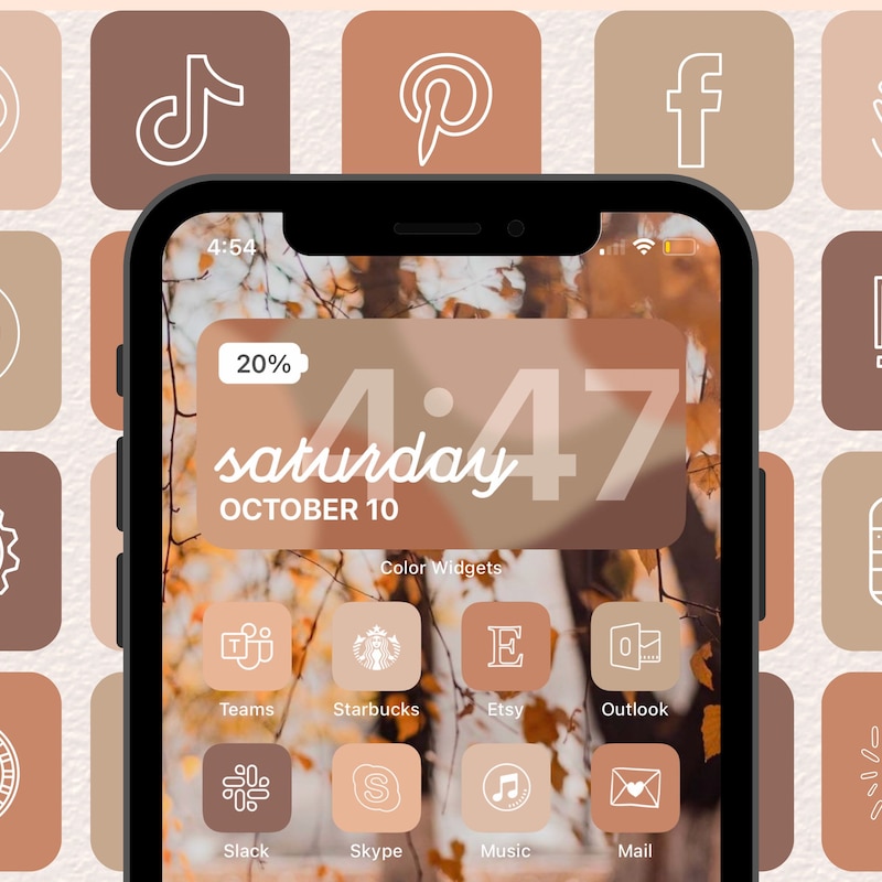 Fall App Icons - Etsy