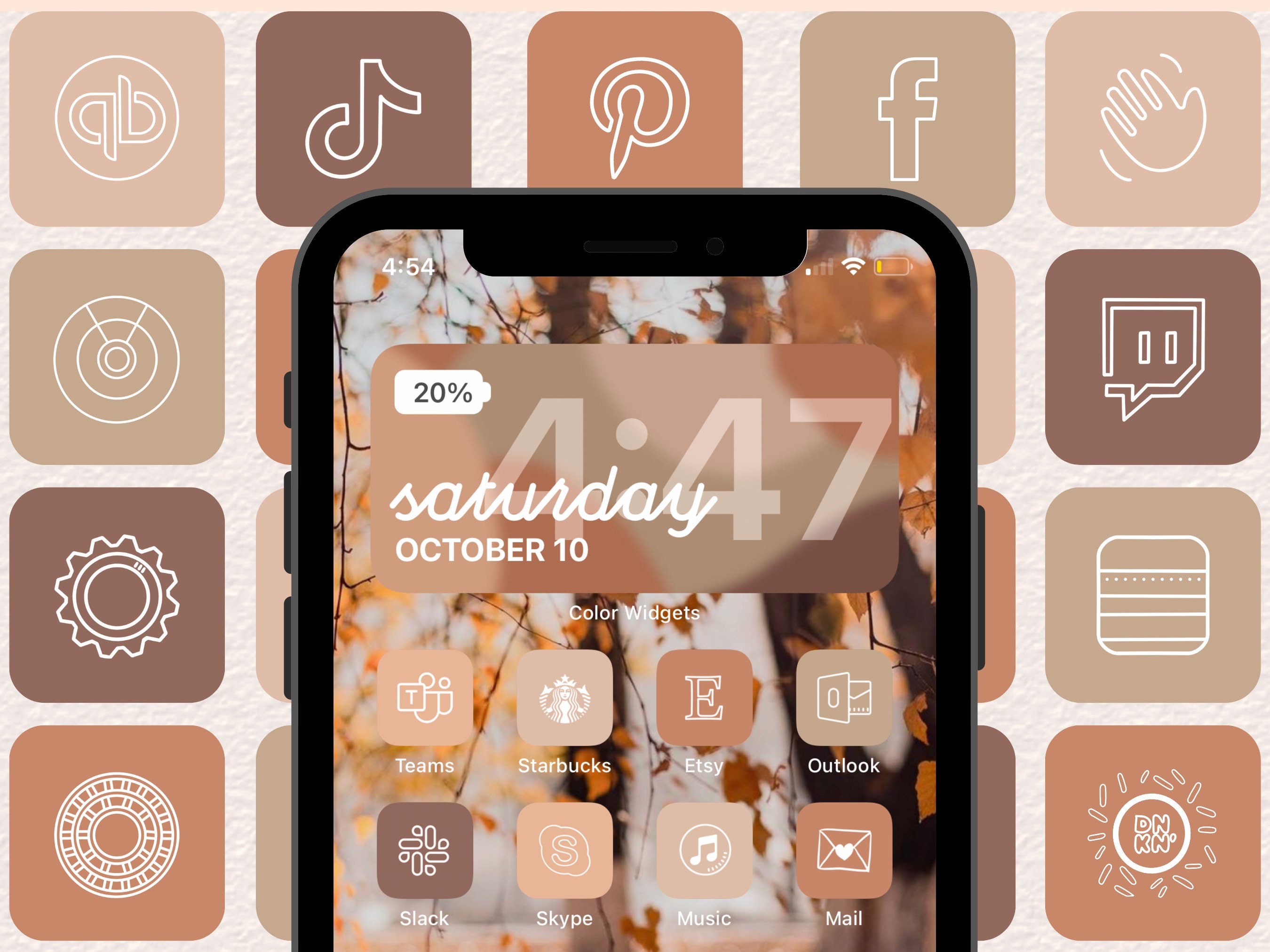 350 Ios 14 App Icons Autumn Fall November Orange Red Etsy 350 Ios 14 App Icons Autumn Fall November Orange Red Etsy