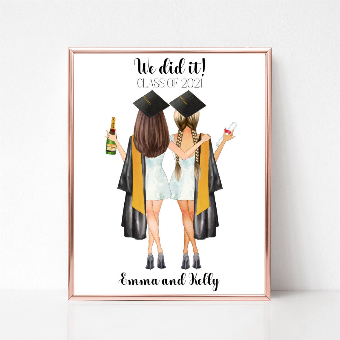 Personalized Graduation Print, Graduation Gifts for Her, Custom ...
