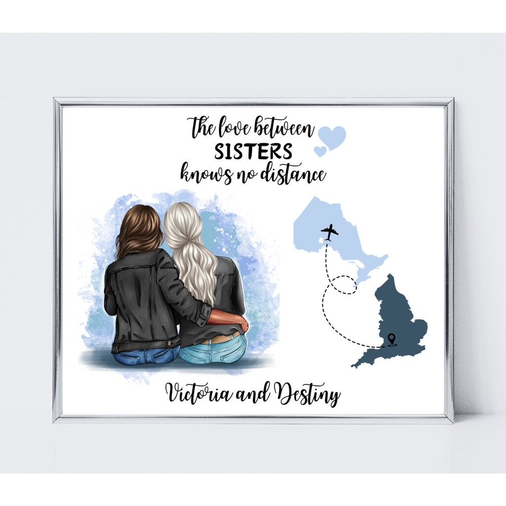 Medaglioni Portafortuna Per Sorelle – Set Da 3 Gettoni D'argento Con Frase 'Sisters Always Friends Forever', Regalo Affetto