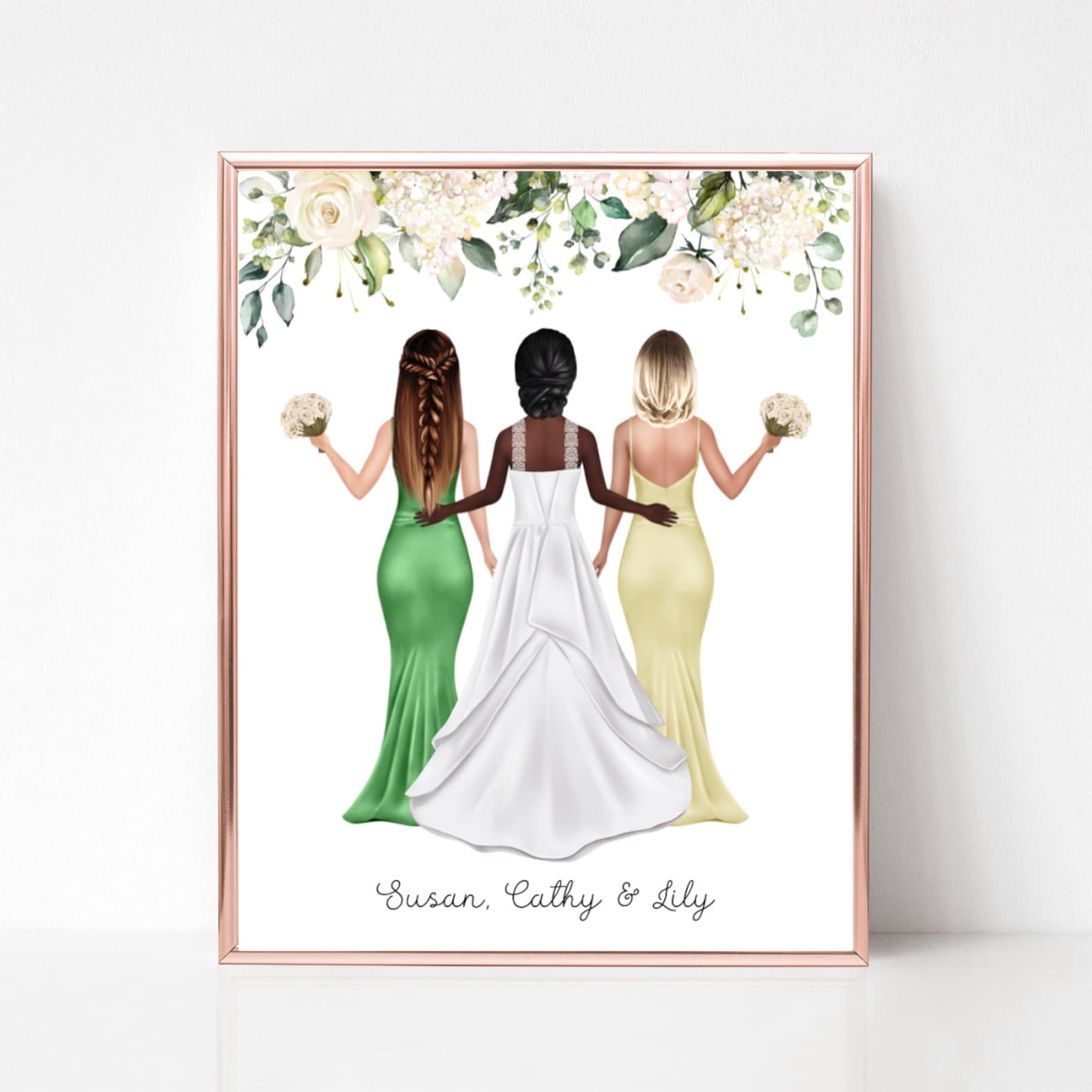 Custom Bridesmaid Print Bridesmaid Proposal Bridesmaids | Etsy