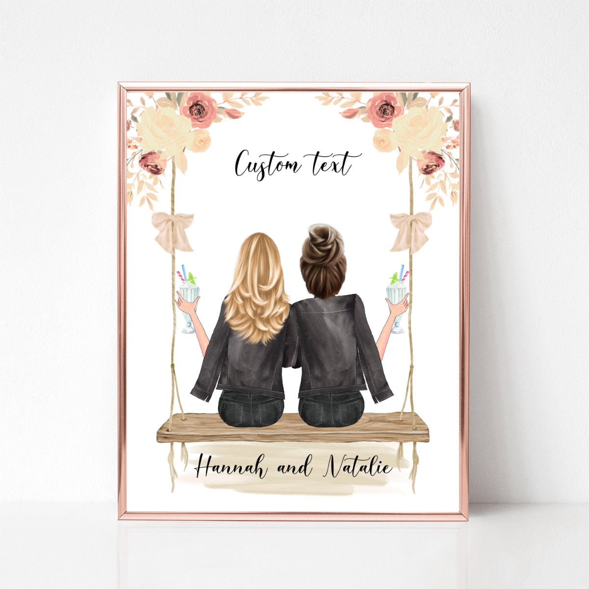 VELENTI Gift For Best Friend For Women - Engraved Acrylic Puzzle Piece - Bestie Present With Cute Quote - Friendship Gifts For Birthday, Christmas, Thanksgiving - Adorable Decoration Piece For Home