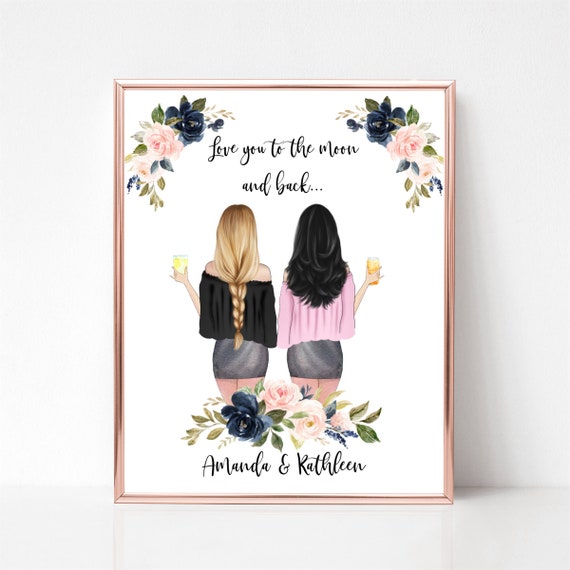 Bestie Birthday Gift, Personalized Gift For Best Friend, Birthday