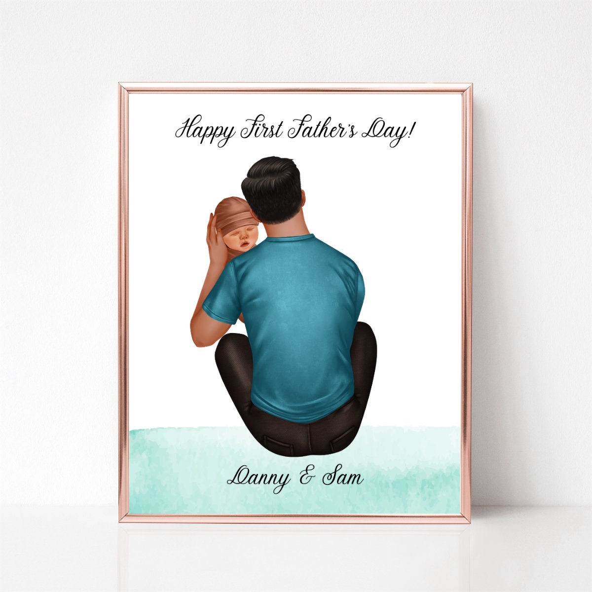 1st Father's Day Fishing Gift From Son or Daughter, First Fathers