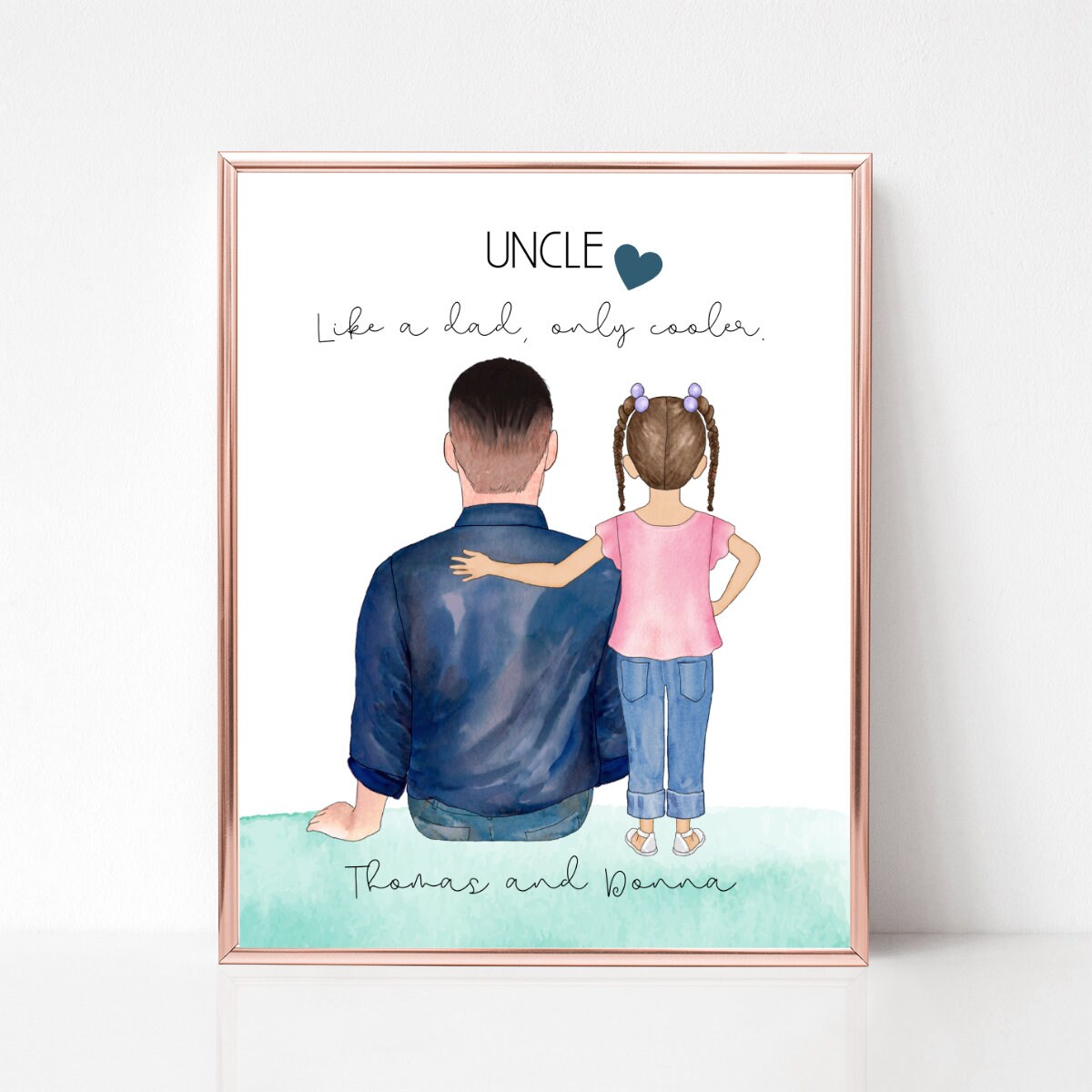 'Best Uncle' Baseball Cap - Adjustable Cotton Hat, Perfect Birthday Or Father's Day Gift - View #4