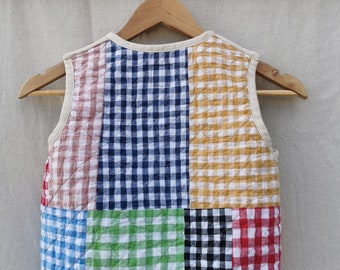 ラスト1点 】iver & isla / patchwork quilt pullov