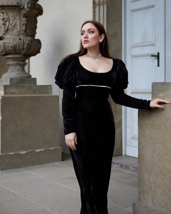 black bridgerton dress Long Dress Bridgerton L