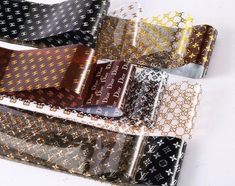 Chanel Nagel Aufkleber Etsy