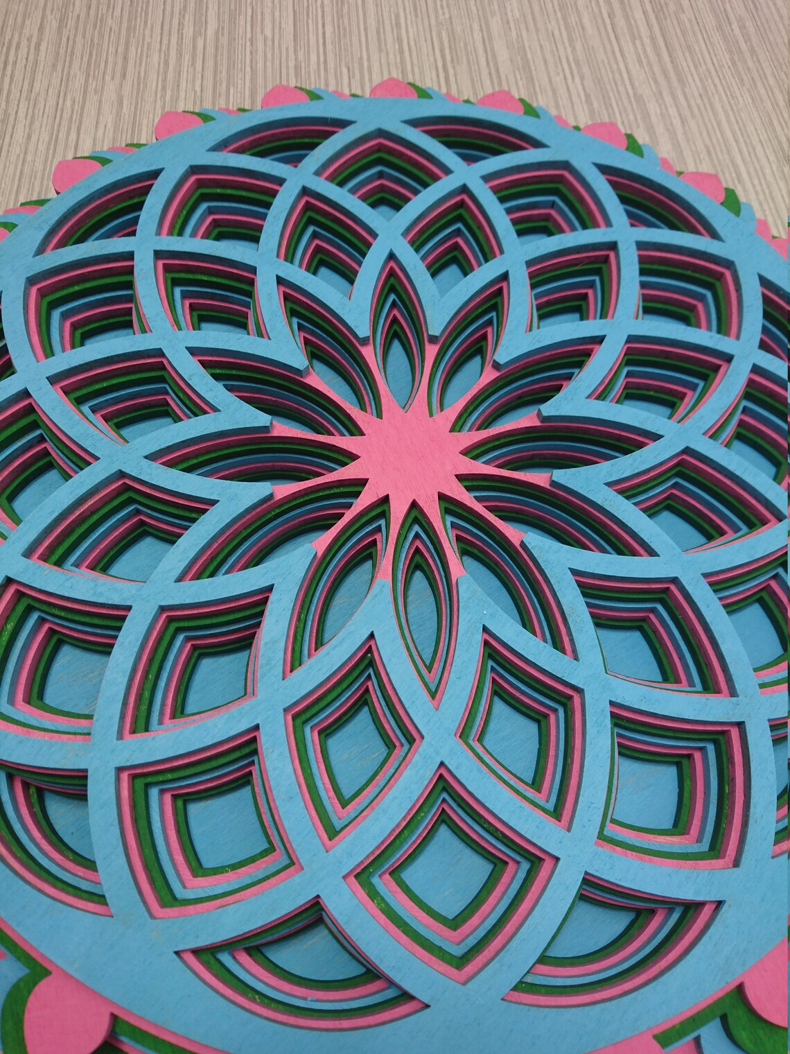 Mandala Wall Art Wall Decor Wall Hanging Mandala Wall Art Wood Etsy UK