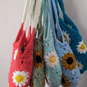Sunflower/Daisy Bag Crochet PATTERN image 4
