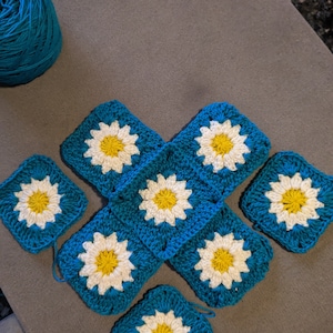 Sunflower/Daisy Bag Crochet PATTERN image 5