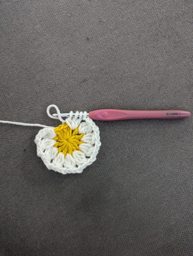 Sunflower/Daisy Bag Crochet PATTERN image 7