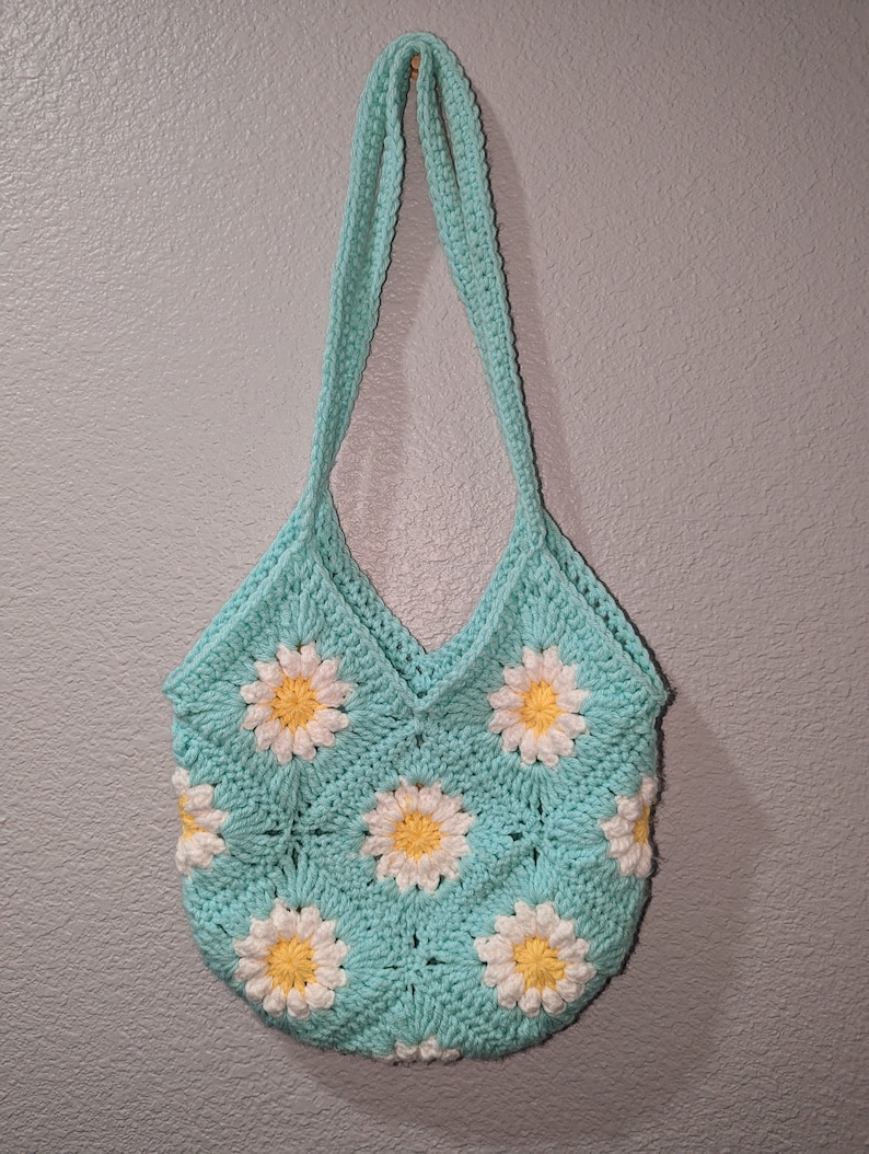 Sunflower/Daisy Bag Crochet PATTERN image 6