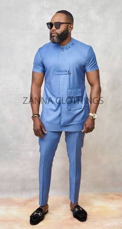 Men Shirt and Pant African Men Clothing Wedding Outfit Prom | Etsy