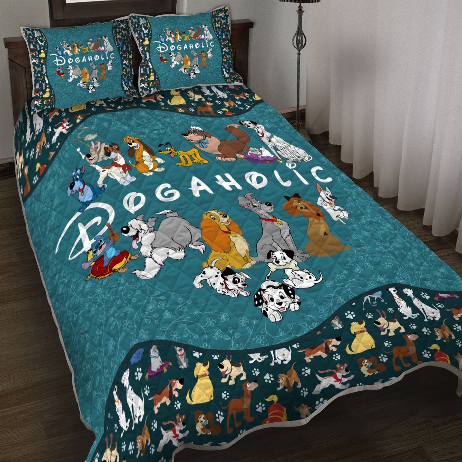Disney Dogs Bedding Set Disney Dogs Duvet Cover Disney Dogs Etsy