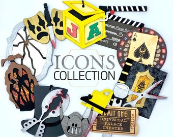 ICONS Collection - Halloween Horror Nights Inspired Ornaments