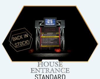 House Entrance Sign (Standard Edition) inspired by Halloween Horror Nights