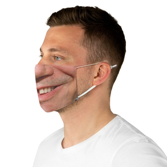 POD Mans Funny Missing Teeth Face Mask - Etsy POD Mans Funny Missing Teeth Face Mask - Etsy