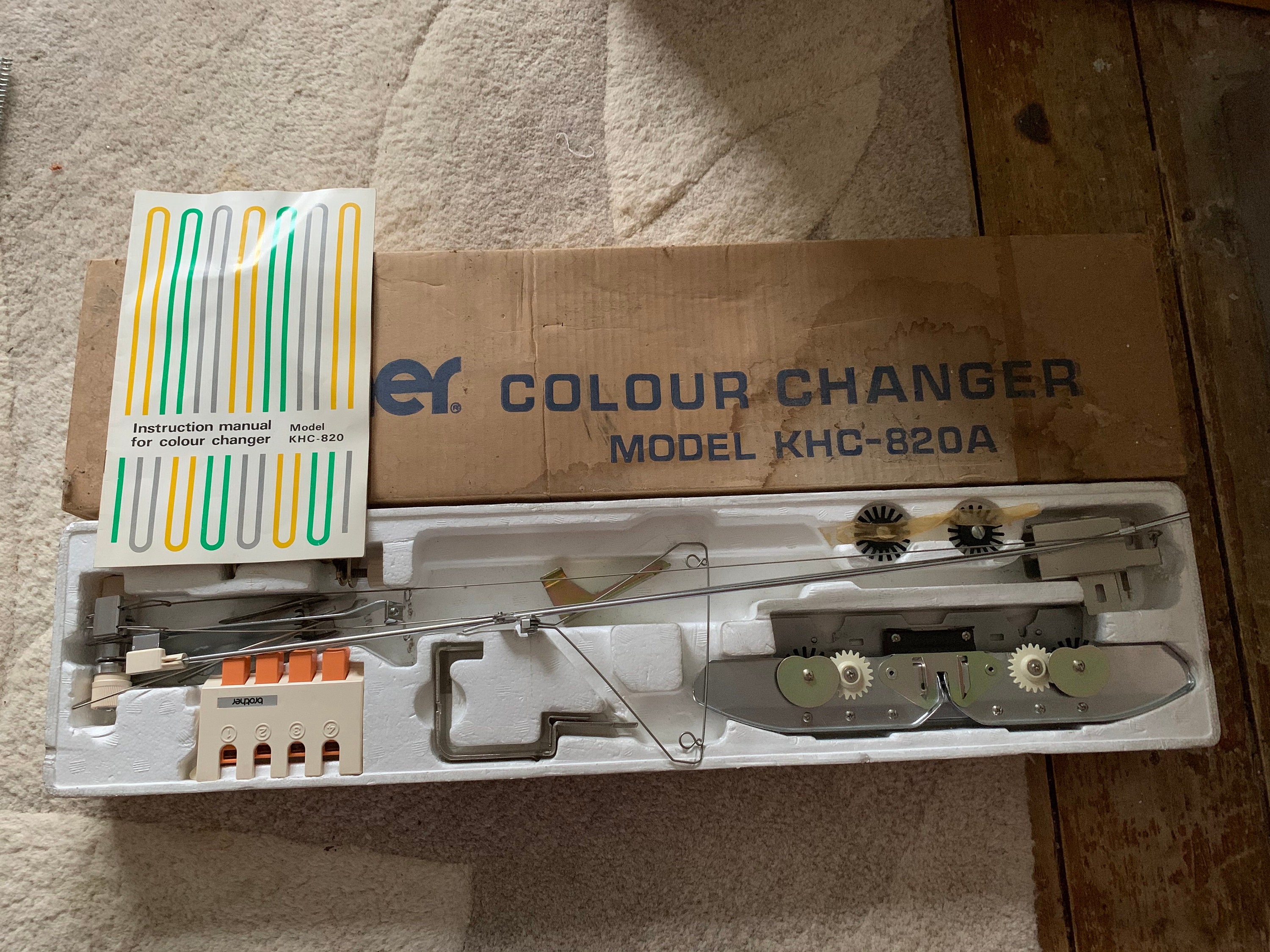 Brother Knitting Machine KHC820A Colour Changer Fits with Etsy