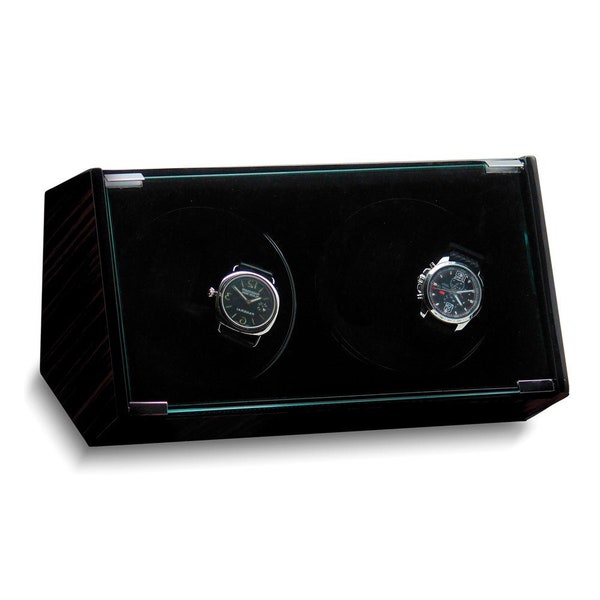 Rotations High Gloss Black Finish Quad Watch Winder